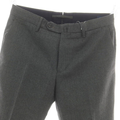 【中古】インコテックス スローウェア INCOTEX SLOWEAR ストレッチ ウールポリエステル ドレススラックスパンツ グレー【 46 】【 状態ランクB 】【 メンズ 】