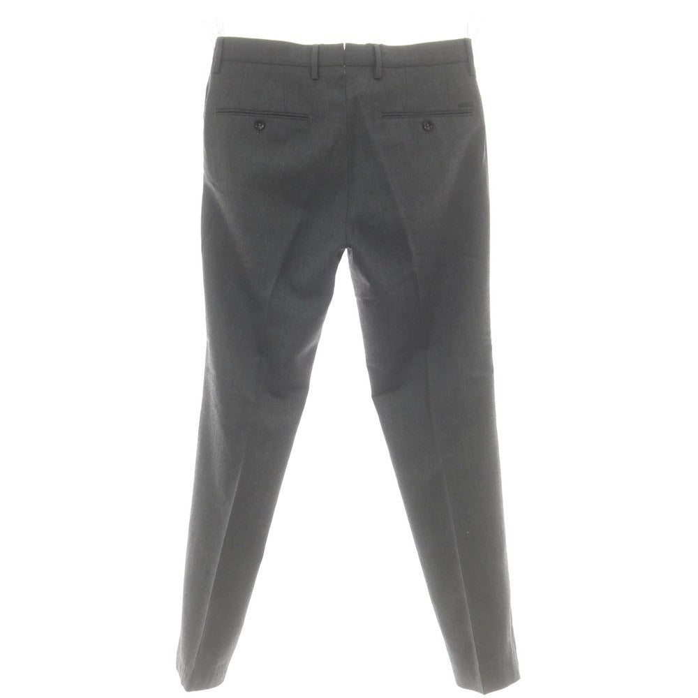 【中古】インコテックス スローウェア INCOTEX SLOWEAR ストレッチ ウールポリエステル ドレススラックスパンツ グレー【サイズ46】【 状態ランクB 】【 メンズ 】 [CPD]