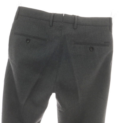 【中古】インコテックス スローウェア INCOTEX SLOWEAR ストレッチ ウールポリエステル ドレススラックスパンツ グレー【 46 】【 状態ランクB 】【 メンズ 】