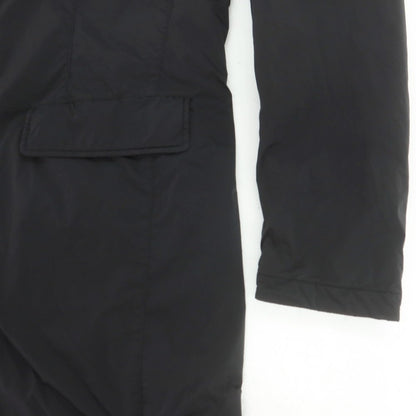 【中古】シーピーカンパニー C.P.Company ストレッチナイロン 中綿 チェスターフィールドコート ブラック【 50 】【 状態ランクB 】【 メンズ 】
