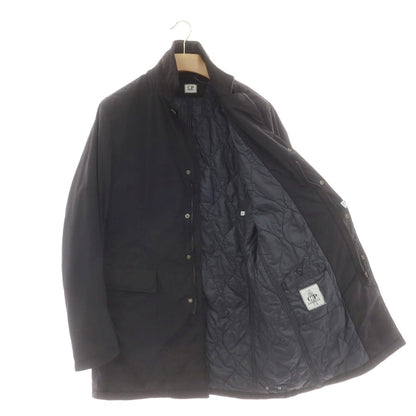 【中古】シーピーカンパニー C.P.Company ストレッチナイロン 中綿 チェスターフィールドコート ブラック【 50 】【 状態ランクB 】【 メンズ 】