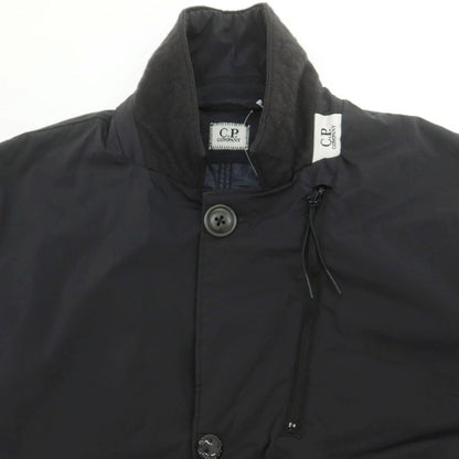 【中古】シーピーカンパニー C.P.Company ストレッチナイロン 中綿 チェスターフィールドコート ブラック【 50 】【 状態ランクB 】【 メンズ 】