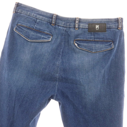 【中古】ピーティートリノ デニム PT TORINO DENIM JUNGLE ストレッチ コットン ジーンズ デニムパンツ ブルー【 34 】【 状態ランクB 】【 メンズ 】