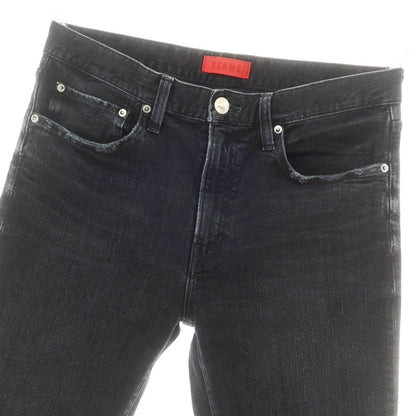 【中古】レッドカード RED CARD × BEAMS ストレッチ コットン ジーンズ デニムパンツ ブラック【 33 】【 状態ランクB 】【 メンズ 】