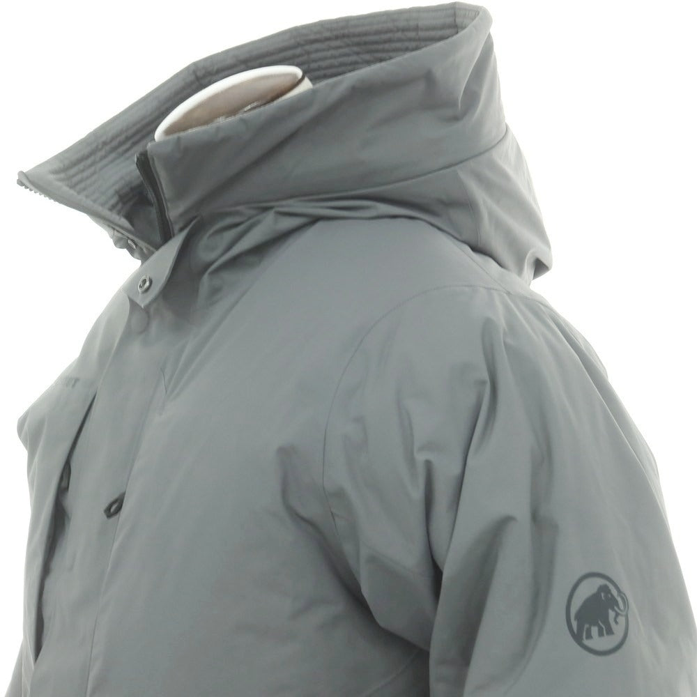 【中古】マムート Mammut ナイロン ダウンジャケット グレー【 ASIA：L 】【 状態ランクB 】【 メンズ 】