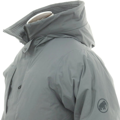 【中古】マムート Mammut ナイロン ダウンジャケット グレー【 ASIA：L 】【 状態ランクB 】【 メンズ 】
