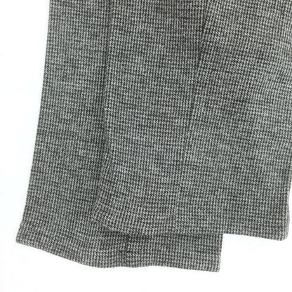 【中古】ベルウィッチ BERWICH ストレッチ レーヨンナイロン ハウンドトゥース イージースラックスパンツ ブラックxホワイト【 48 】【 状態ランクC 】【 メンズ 】