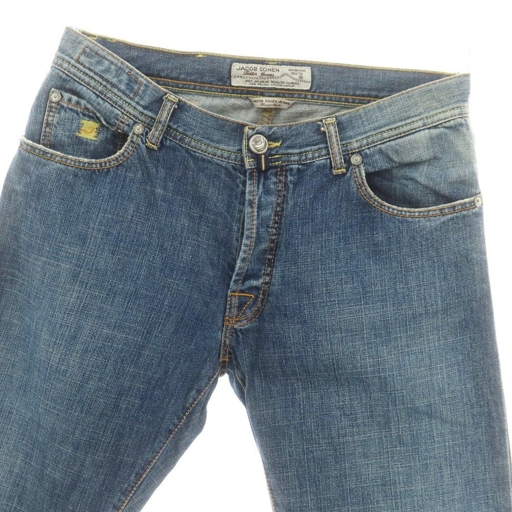 【中古】ヤコブコーエン JACOB COHEN J620 コットン ジーンズ デニムパンツ ブルー【 34 】【 状態ランクC 】【 メンズ 】