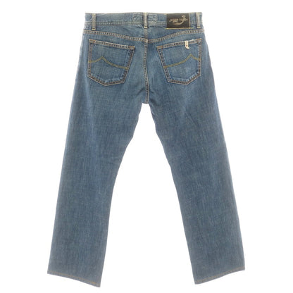 【中古】ヤコブコーエン JACOB COHEN J620 コットン ジーンズ デニムパンツ ブルー【 34 】【 状態ランクC 】【 メンズ 】