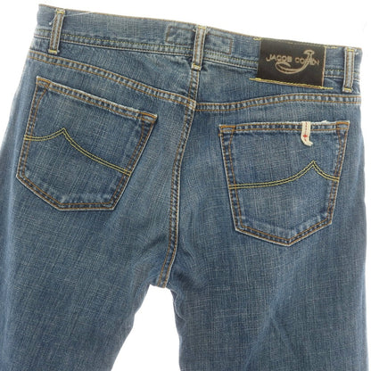 【中古】ヤコブコーエン JACOB COHEN J620 コットン ジーンズ デニムパンツ ブルー【 34 】【 状態ランクC 】【 メンズ 】
