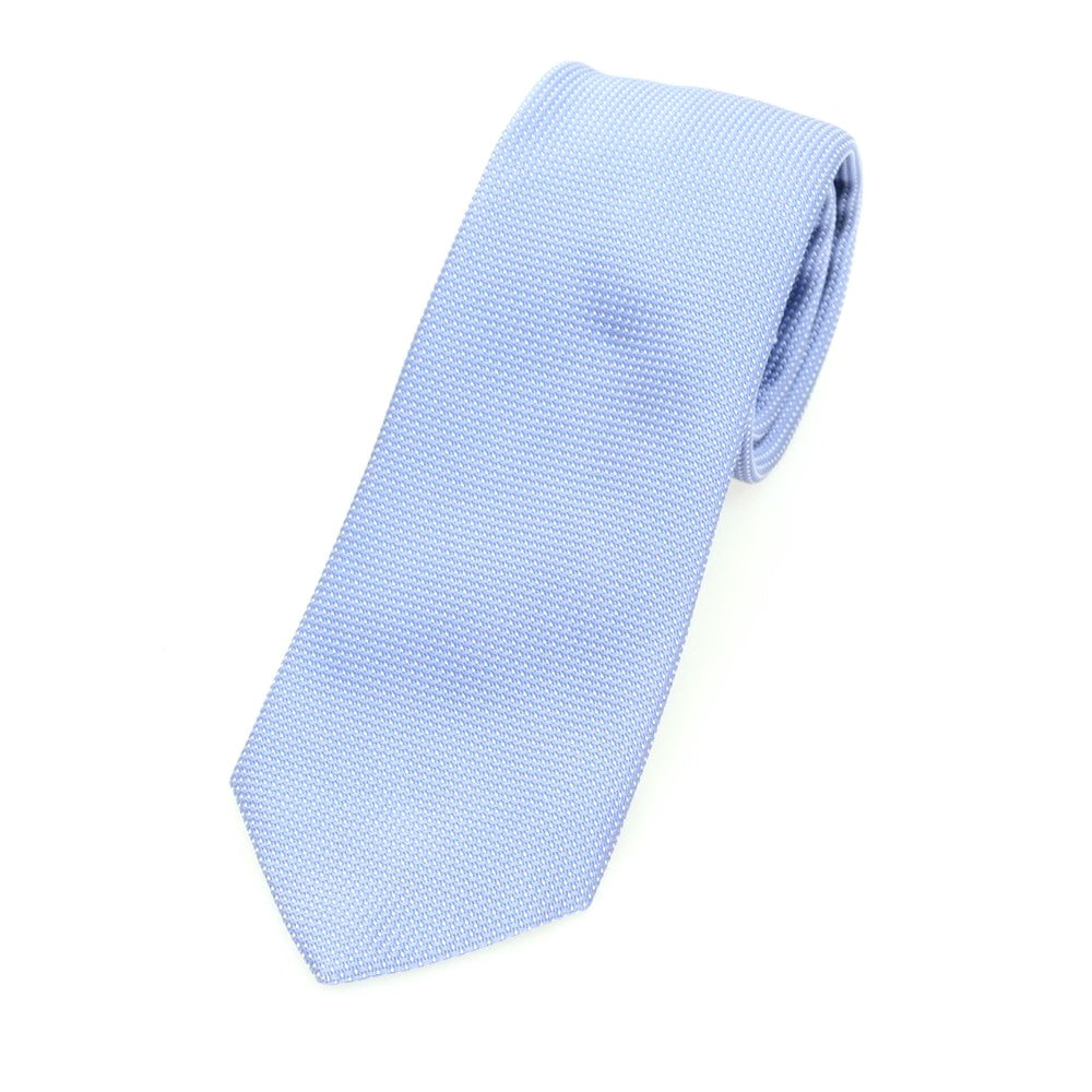 【中古】ブリオーニ Brioni シルク 無地ネクタイ ライトブルー【 状態ランクB 】【 メンズ 】