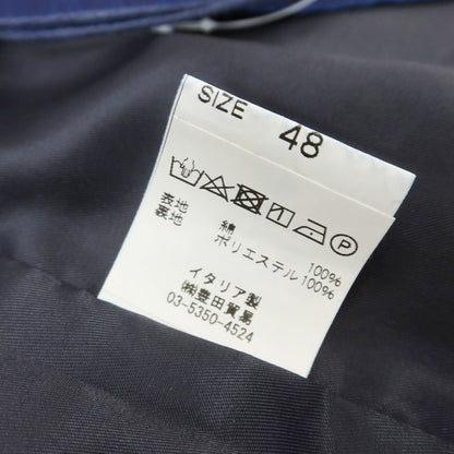 【中古】ジャンネット giannetto コットン ジレ ベスト ネイビー【 48 】【 状態ランクB 】【 メンズ 】