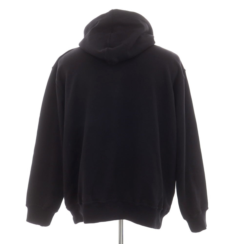 【中古】リバーバレイト REVERBERATE コットン ハーフジップ パーカー ブラック【 2 】【 状態ランクB 】【 メンズ 】