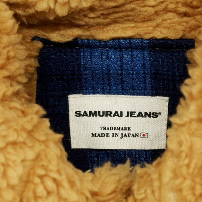 【中古】サムライ ジーンズ SAMURAI JEANS コットン B-3型 フライトジャケット ブルゾン ダークブラウン【 S 】【 状態ランクB 】【 メンズ 】