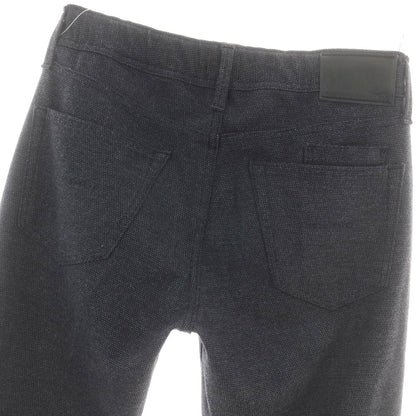 【中古】ヤヌーク YANUK ストレッチ ポリエステルレーヨン 5ポケットパンツ ブラックネイビーxグレー【 M 】【 状態ランクB 】【 メンズ 】
