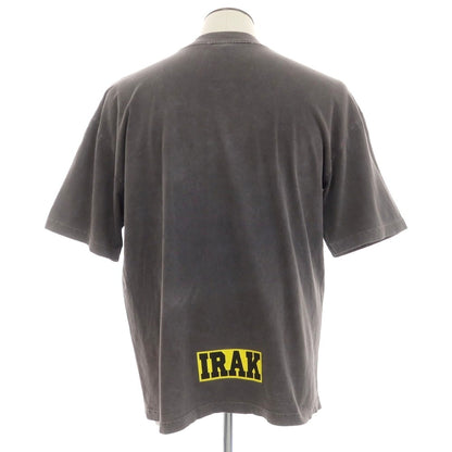 【中古】アイラック ニューヨーク IRAK NYC コットン クルーネック 半袖Ｔシャツ ダークグレー【 L 】【 状態ランクB 】【 メンズ 】