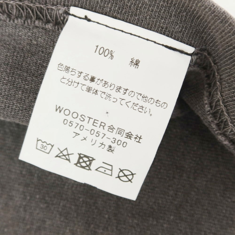 【中古】アイラック ニューヨーク IRAK NYC コットン クルーネック 半袖Ｔシャツ ダークグレー【 L 】【 状態ランクB 】【 メンズ 】