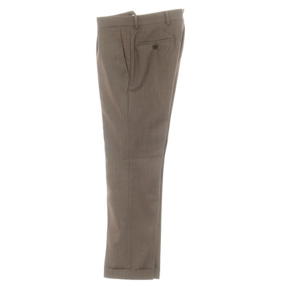 【中古】ラルディーニ LARDINI ウール 3つボタンスーツ アッシュブラウン【 42 】【 状態ランクC 】【 メンズ 】
