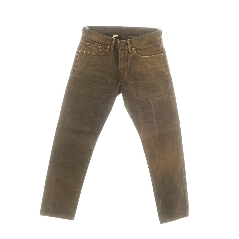 【中古】ダブルアールエル RRL DOUBLE RL コットン ジーンズ デニムパンツ ブラウン系【 28 】【 状態ランクA 】【 メンズ 】