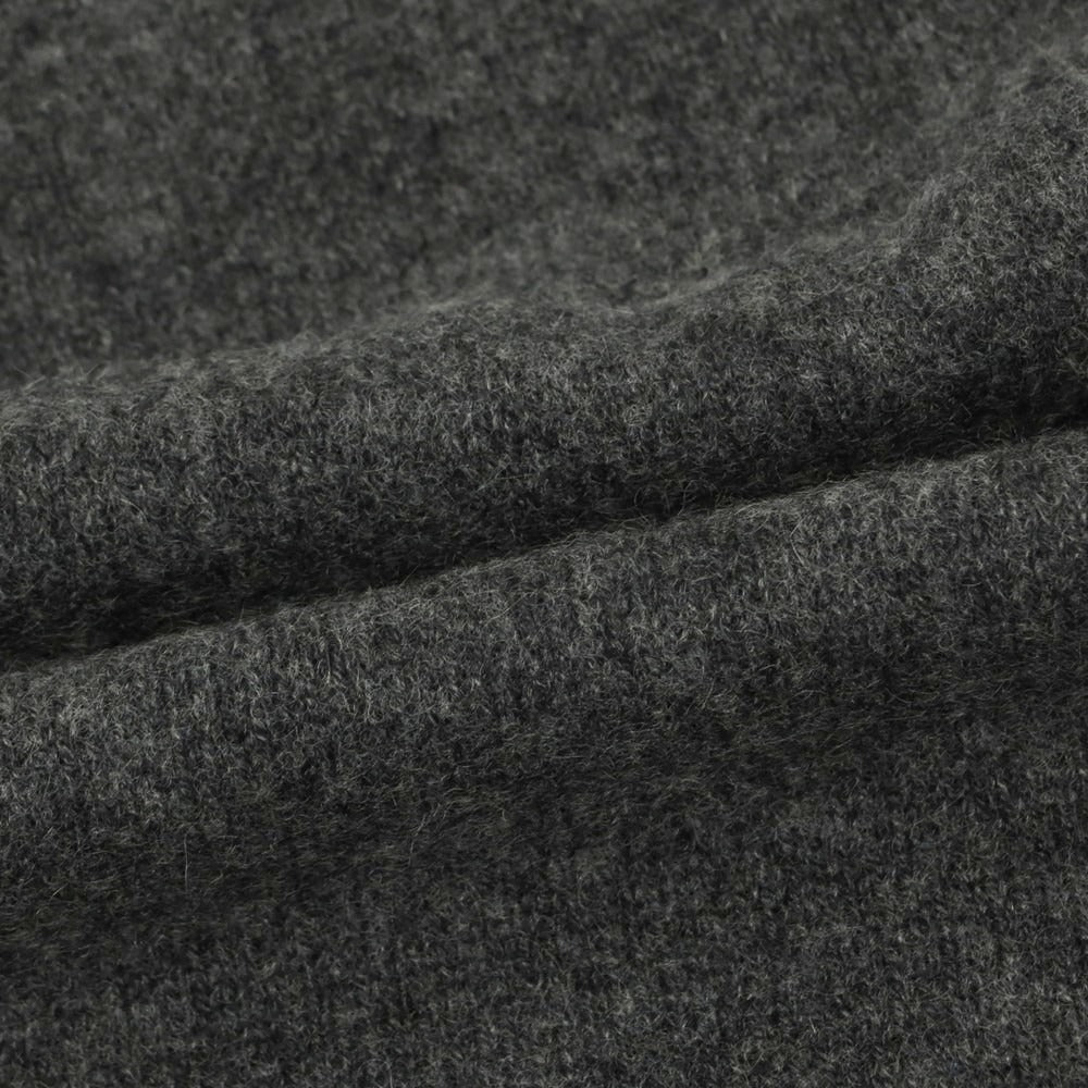 【中古】ボルゴ トレビゾ Borgo Treviso カシミヤ マフラー ダークグレー【 状態ランクB 】【 メンズ 】