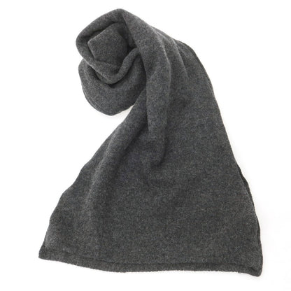 【中古】ボルゴ トレビゾ Borgo Treviso カシミヤ マフラー ダークグレー【 状態ランクB 】【 メンズ 】