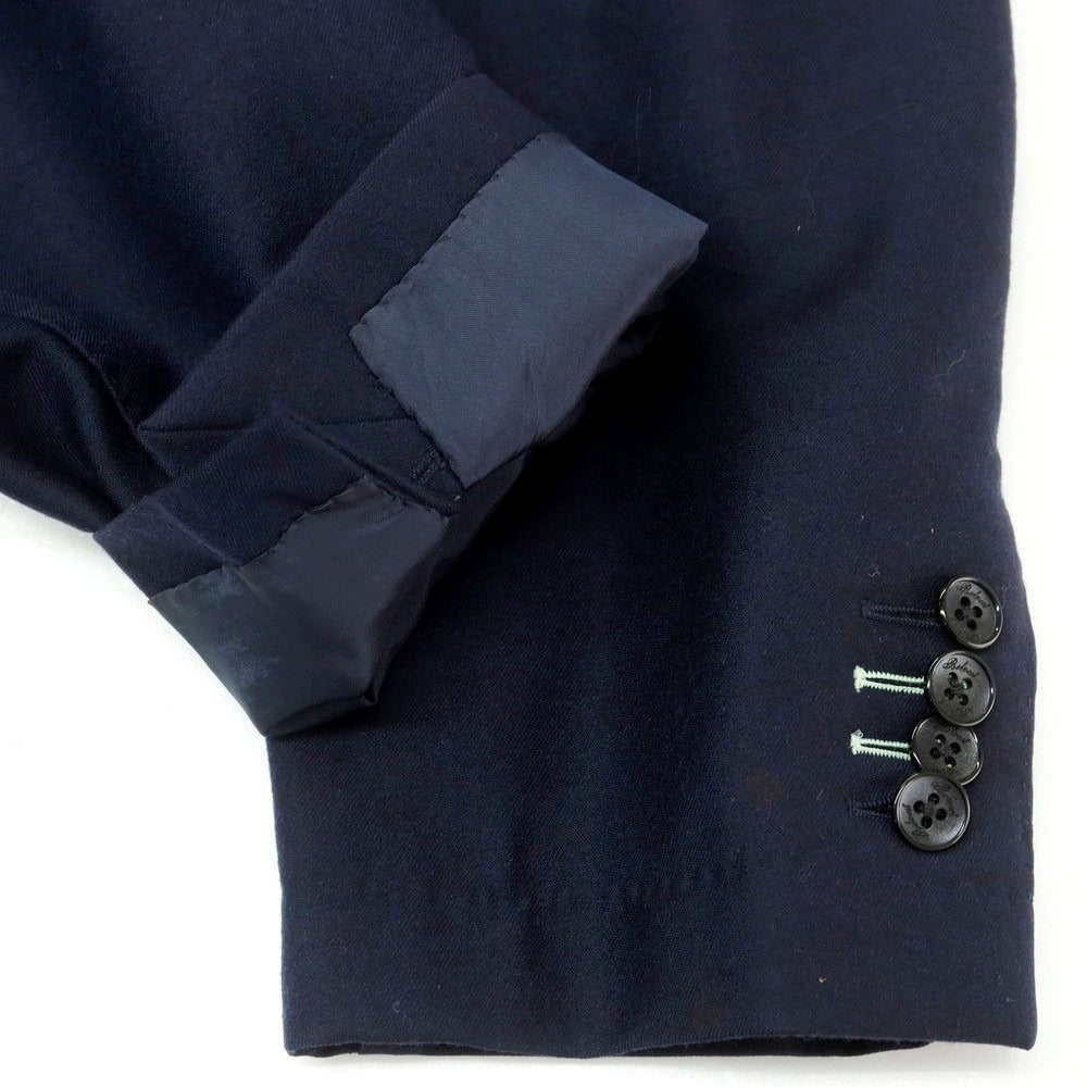 【中古】ベルベスト Belvest ダブルフェイスウール 3つボタンスーツ ネイビー【 48 】【 状態ランクC 】【 メンズ 】