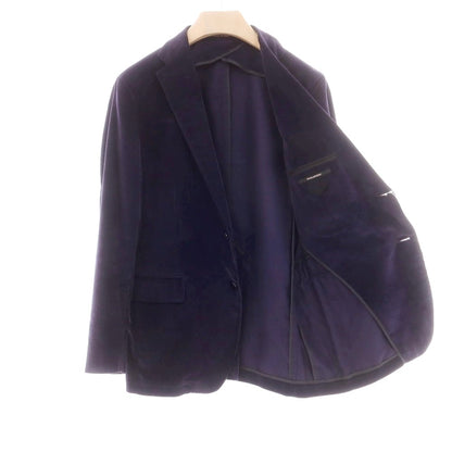 【中古】タリアトーレ TAGLIATORE コットン コーデュロイ カジュアルジャケット パープル【 50 】【 状態ランクD 】【 メンズ 】
