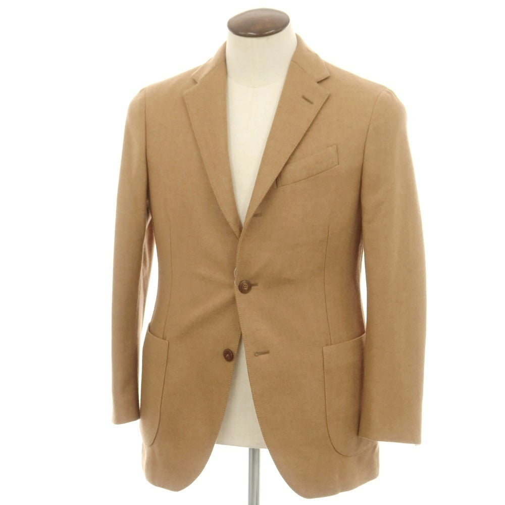 【中古】ラルディーニ LARDINI キャメル テーラードジャケット キャメル【 50 】【 状態ランクB 】【 メンズ 】
