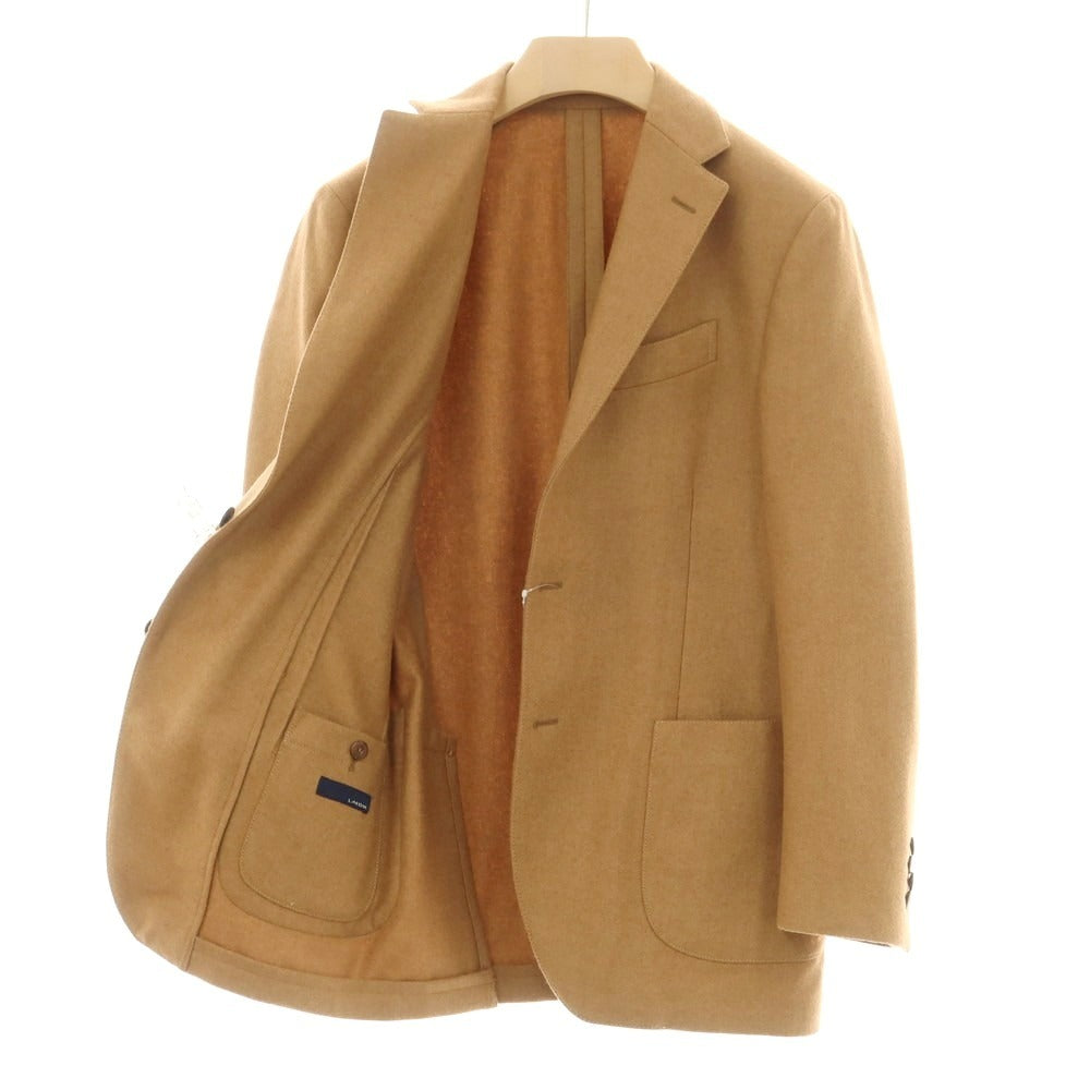 【中古】ラルディーニ LARDINI キャメル テーラードジャケット キャメル【 50 】【 状態ランクB 】【 メンズ 】