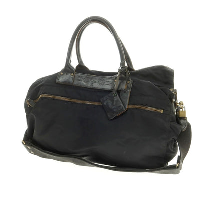 [Used] Felisi P3 Nylon Boston Bag Black [Condition Rank D] [Men&