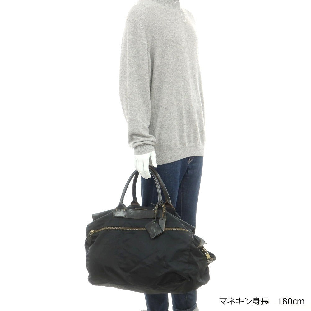 [Used] Felisi P3 Nylon Boston Bag Black [Condition Rank D] [Men&