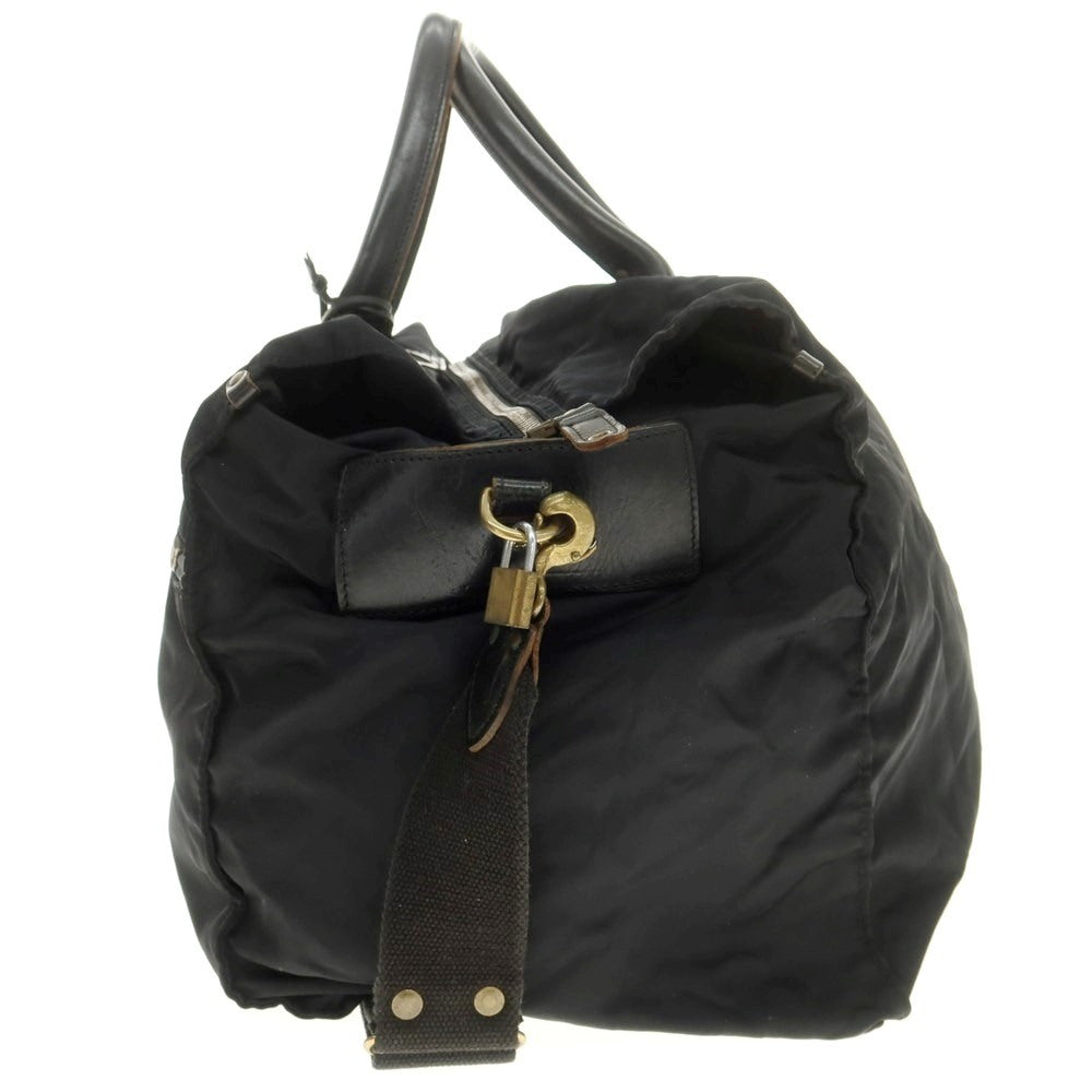 [Used] Felisi P3 Nylon Boston Bag Black [Condition Rank D] [Men&
