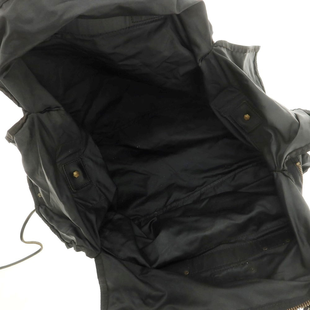[Used] Felisi P3 Nylon Boston Bag Black [Condition Rank D] [Men&