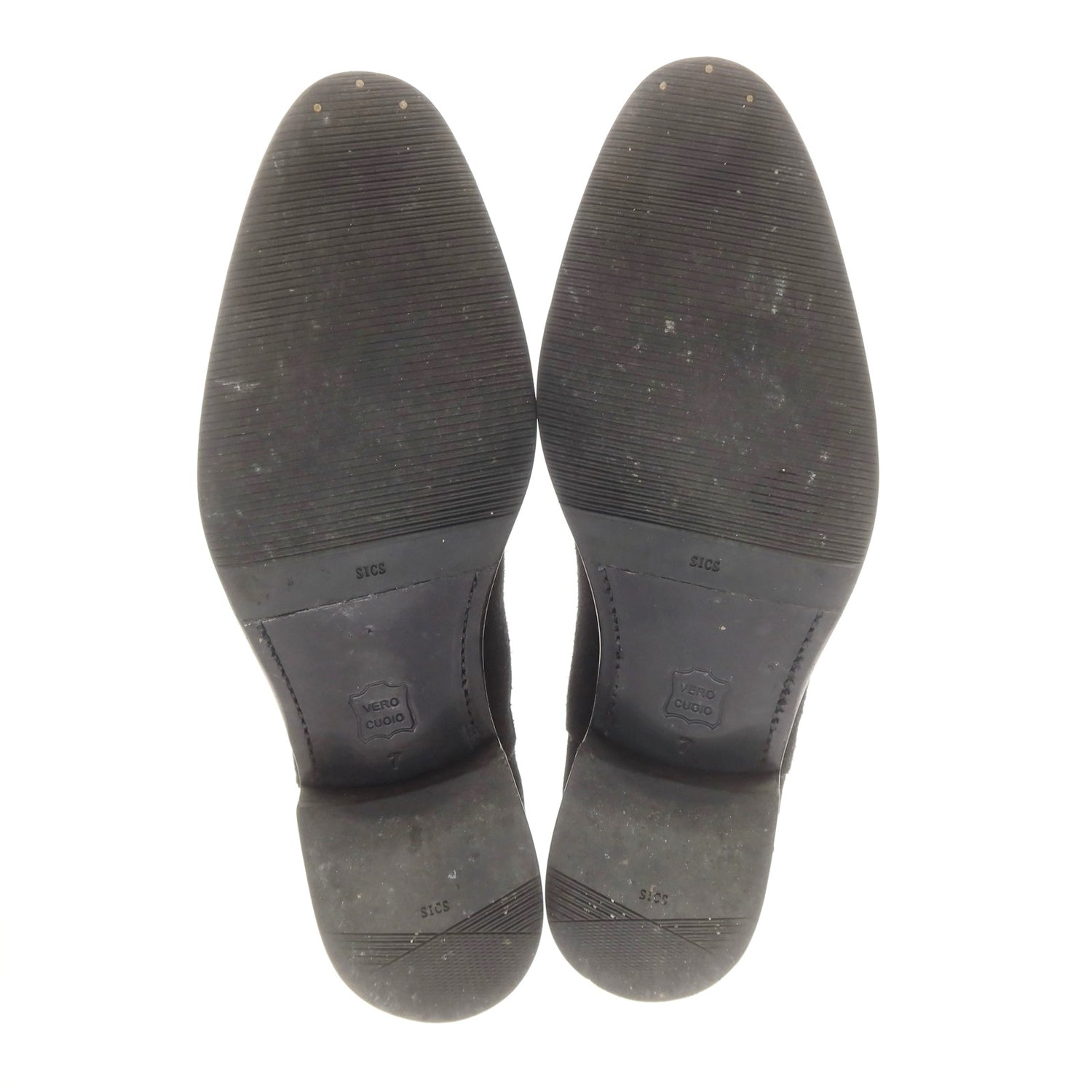 [Used] UNITED ARROWS Suede Side Gore Boots Black [7] [Condition Rank C] [Men&