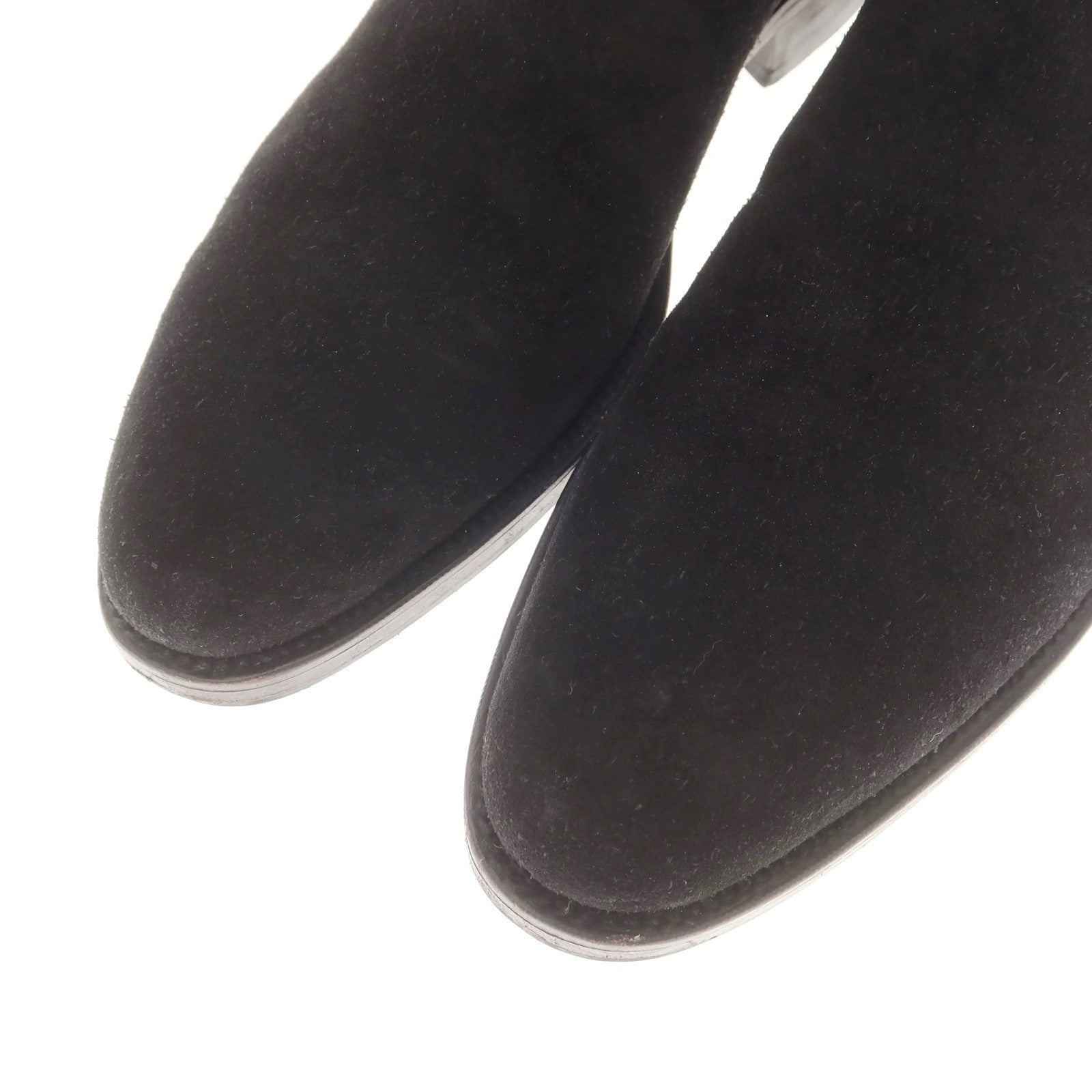 [Used] UNITED ARROWS Suede Side Gore Boots Black [7] [Condition Rank C] [Men&
