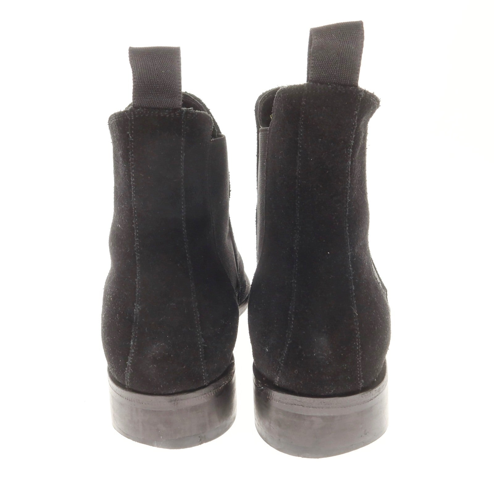 [Used] UNITED ARROWS Suede Side Gore Boots Black [7] [Condition Rank C] [Men&
