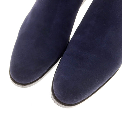 【中古】グジ guji スエード サイドゴアブーツ ネイビー【 6 1/2 】【 状態ランクA 】【 メンズ 】