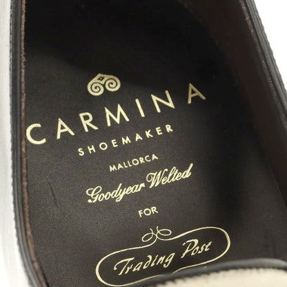 【中古】【未使用】カルミナ CARMINA トレーディングポスト別注 コンビ ダブルモンク ドレスシューズ ブラックxナチュラル【 7 1/2 】【 状態ランクS 】【 メンズ 】