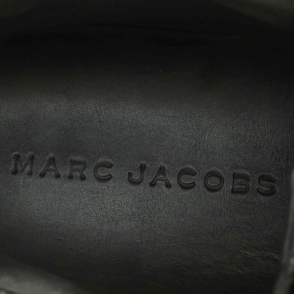 【中古】マークジェイコブス MARC JACOBS クロコダイル型押しレザー スニーカー ブラック【サイズ43】【 状態ランクB 】【 メンズ 】[EPD]