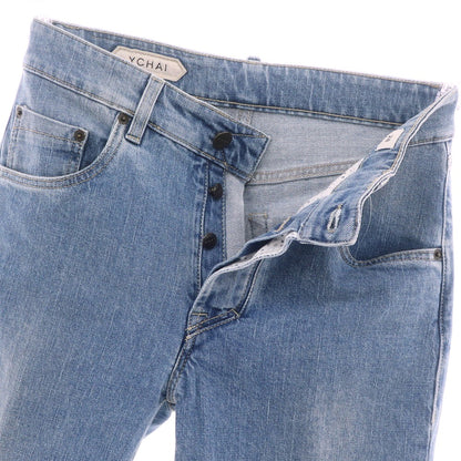 【中古】イカイ YCHAI ストレッチ コットン ジーンズ デニムパンツ ブルー【 28 】【 状態ランクB 】【 メンズ 】