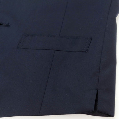 【中古】スーツセレクト SUIT SELECT ストレッチウール ベスト ジレ ネイビー【 Y4 】【 状態ランクA 】【 メンズ 】