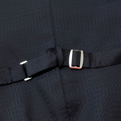 【中古】スーツセレクト SUIT SELECT ストレッチウール ベスト ジレ ネイビー【 Y4 】【 状態ランクA 】【 メンズ 】