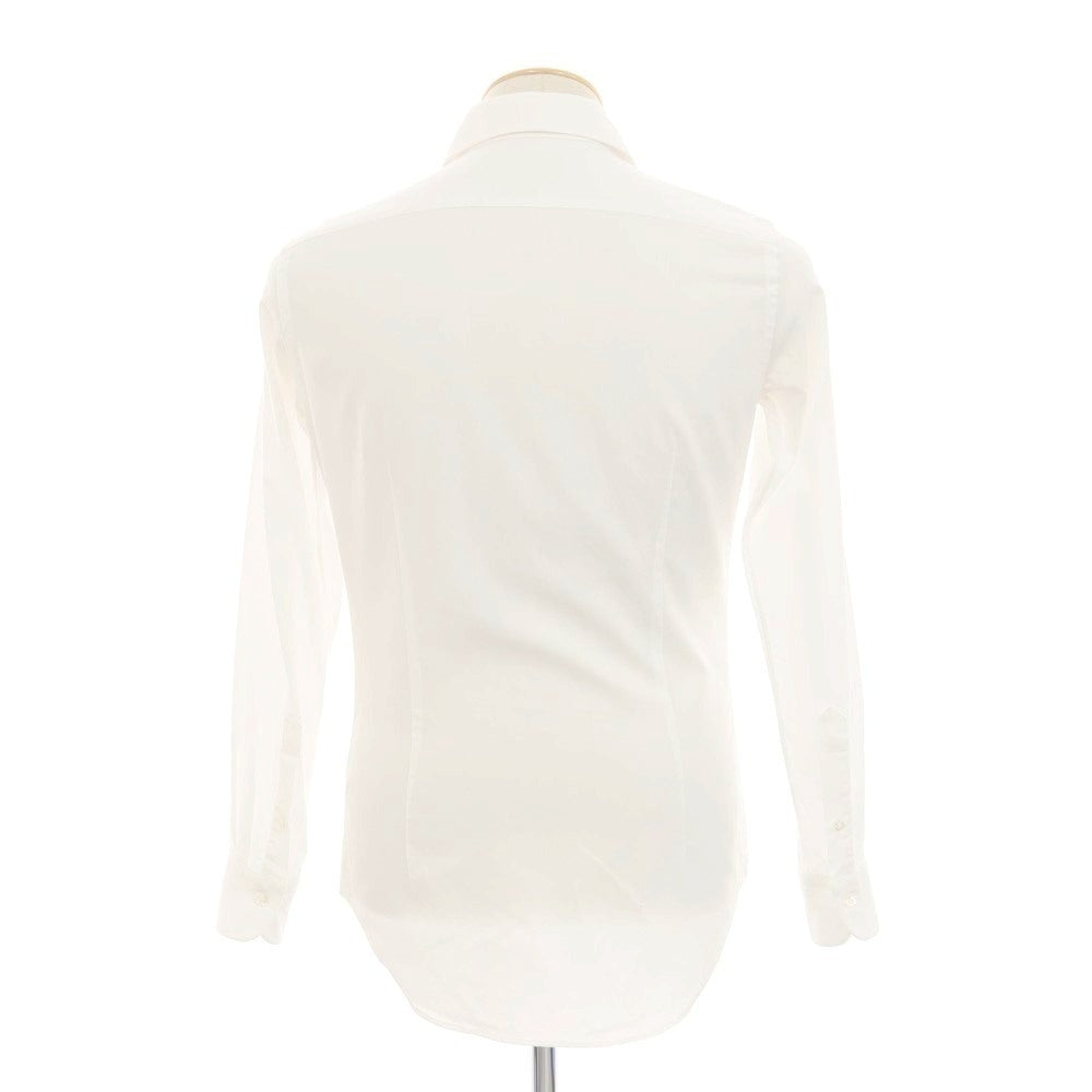 [Used] Makers Shirt Kamakura Cotton Tab Collar Dress Shirt White [No description (S rank)] [Condition rank C] [Men&