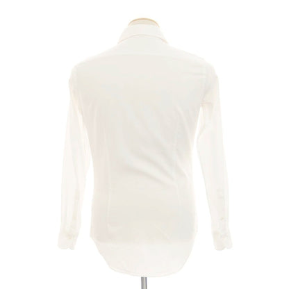 [Used] Makers Shirt Kamakura Cotton Tab Collar Dress Shirt White [No description (S rank)] [Condition rank C] [Men&