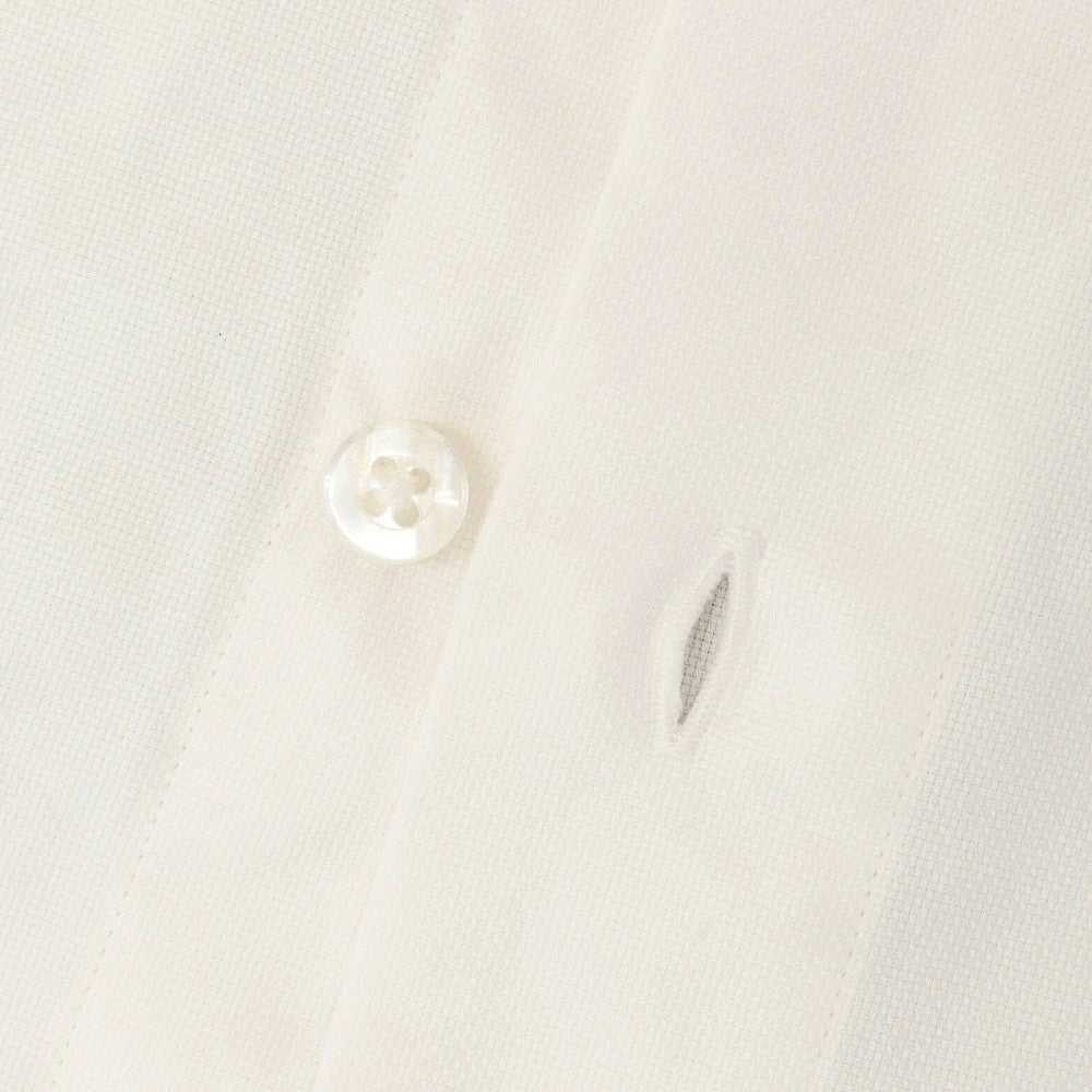 [Used] Makers Shirt Kamakura Cotton Tab Collar Dress Shirt White [No description (S rank)] [Condition rank C] [Men&