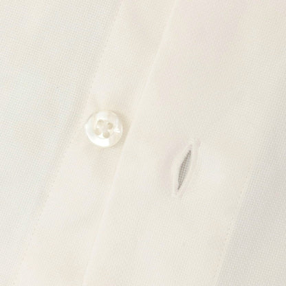 [Used] Makers Shirt Kamakura Cotton Tab Collar Dress Shirt White [No description (S rank)] [Condition rank C] [Men&