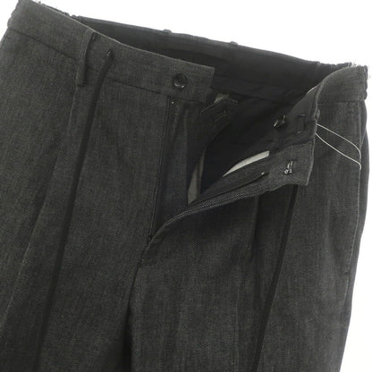 【中古】クロスクローゼット crossclothet ストレッチ コットン デニム イージースラックスパンツ ブラック系【 1 】【 状態ランクA 】【 メンズ 】