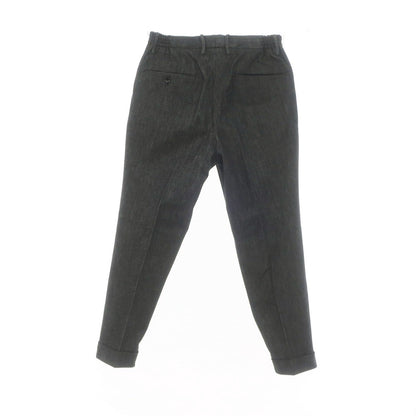 【中古】クロスクローゼット crossclothet ストレッチ コットン デニム イージースラックスパンツ ブラック系【 1 】【 状態ランクA 】【 メンズ 】