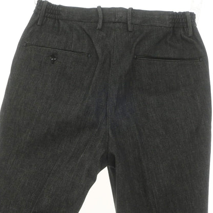 【中古】クロスクローゼット crossclothet ストレッチ コットン デニム イージースラックスパンツ ブラック系【 1 】【 状態ランクA 】【 メンズ 】