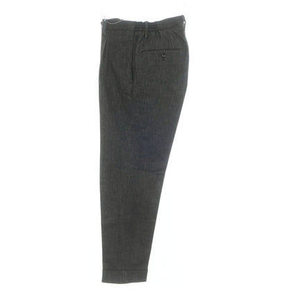 【中古】クロスクローゼット crossclothet ストレッチ コットン デニム イージースラックスパンツ ブラック系【 1 】【 状態ランクA 】【 メンズ 】